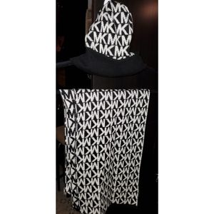 Michael Kors scarf and beanie